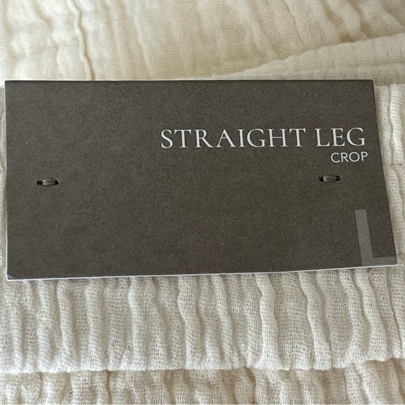 COPY - SOFT SURROUNDINGS NWT BEACH BOUND PULL ON GAUZE CROP PANTS ECRU Size Smal - Picture 10 of 15